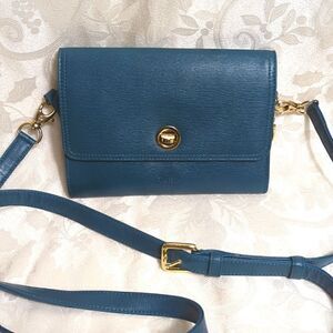 Tusk Blue Green Jewell Color Crossbody Bag